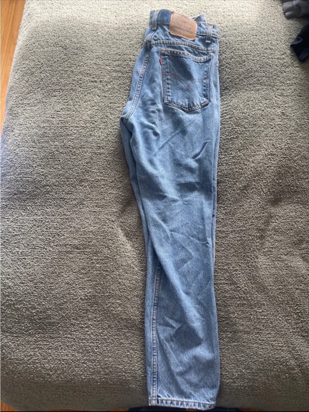 Levi's Straight Leg Light Blue Denim Jeans